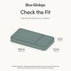 BLUE GINKGO Desk Organizer – Korean-Made Office Storage for Pens, Notes, Mail, and Supplies (Prussian Blue)(GREEN)