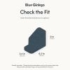 BLUE GINKGO Desk Organizer – Korean-Made Office Storage for Pens, Notes, Mail, and Supplies (Prussian Blue)(PRUSSIAN BLUE)