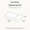 BLUE GINKGO Desk Organizer – Korean-Made Office Storage for Pens, Notes, Mail, and Supplies (Prussian Blue)(WHITE)
