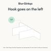 BLUE GINKGO Hive Stack Desk Organizer – Stackable Pen Holder, Stationary Organizer with Drawers – Office Storage, School Supplies, Makeup (Made in Korea, Blue)(White)