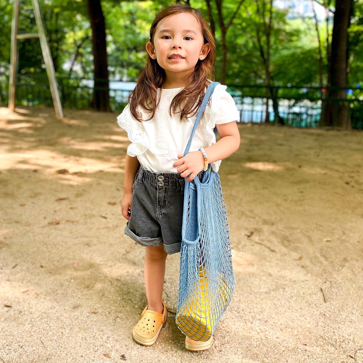 imageBLUE GINKGO Silicone Beach Toys Modern Baby Travel Friendly Toys Set Silicone Bucket Shovel 4 Sand Molds Beach Bag Sand Toys for Toddlers Kids YellowYellow