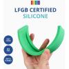 BLUE GINKGO Silicone Rainbow Stacker – Montessori Nesting Puzzle | Kids and Toddler | Stacking Sensory Toys – 7 Layers (Pastel)(10 Layer)