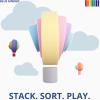 BLUE GINKGO Silicone Rainbow Stacker – Montessori Nesting Puzzle | Kids and Toddler | Stacking Sensory Toys – 7 Layers (Pastel)(7 Layer)