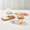 Blue Ginkgo Mini Silicone Trays – Set of 6 Easy-Clean Organizers for Bathroom, Kitchen, Desk, Vanity, and Cosmetics (Brown, Tan, Ivory)(Brown)