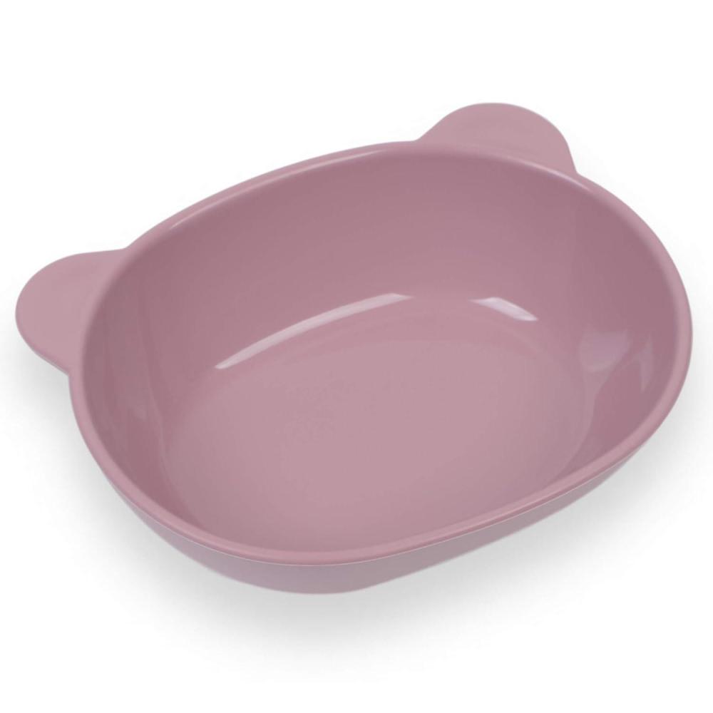 imageBLUE GINKGO Silicone Kids Bowls  Cute Silicone Bowls for BabySilicone Plates for Toddlers and Kids  Dishwasher Safe and Made in Korea Mustard YellowPink