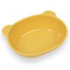 BLUE GINKGO Silicone Kids Bowls – Cute Silicone Bowls for Baby/Silicone Plates for Toddlers and Kids – Dishwasher Safe and Made in Korea (Mustard Yellow)(Yellow)