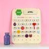 Blue Ginkgo Wooden Kids Calendar – Perpetual Montessori Learning Calendar to Learn Seasons, Months, and Days of the Week (15.5 x 12.5 Inches)(2023)